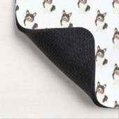 Corgi (zwarte trichloor) muismat (Hoek)