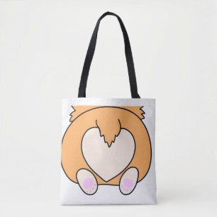 corgibilje tote bag