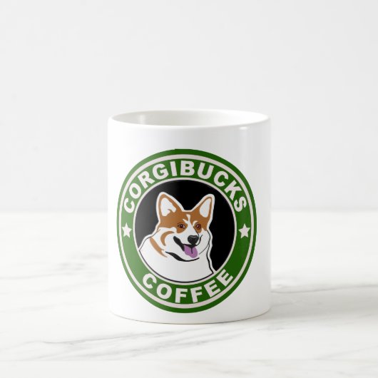 Corgibucks Coffee Koffiemok (Center)