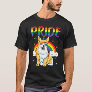 Corgicorn Eenhoorn Corgi Trots Lgbt Regenboog T-shirt