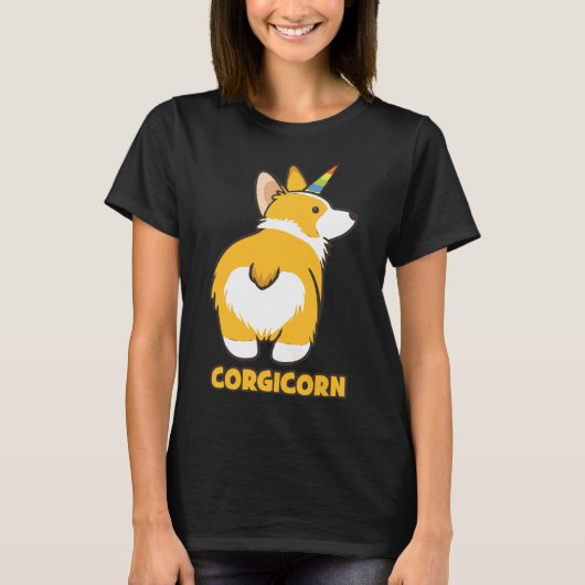 Corgicorn Essential T-shirt (Voorkant)