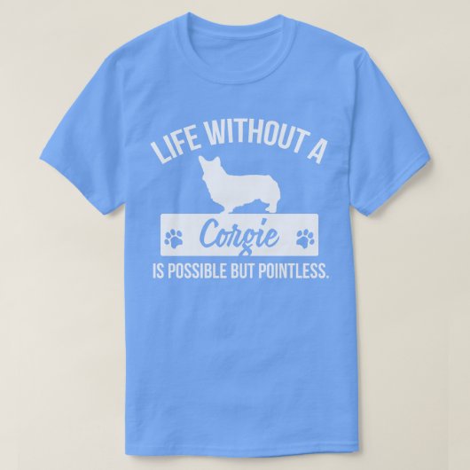 Corgie 1 t-shirt (Design voorkant)
