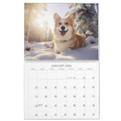 Corgis and Flowers Hondenliefhebber Kalender (Jan 2026)