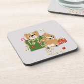 Corgis Bier Onderzetter (Linkerzijde)