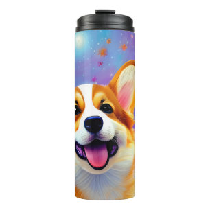 Corgi's Floral World Thermosbeker