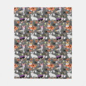 Corgis Halloween costume grappig Fleece Deken (Voorkant)