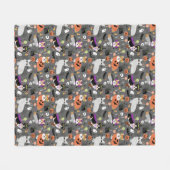 Corgis Halloween costume grappig Fleece Deken (Voorkant (Horizontaal))