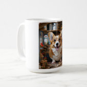 Corgi's huis koffiemok (Voorkant links)
