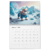 Corgis in de ruimte kalender (Feb 2026)