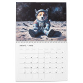Corgis in de ruimte kalender (Jan 2026)