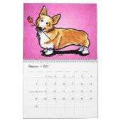 Corgis Off-Leash Art™ Vol 1 Kalender (Feb 2027)