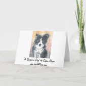 Corgis op een trampoline Verjaardag KAART (Achterkant)