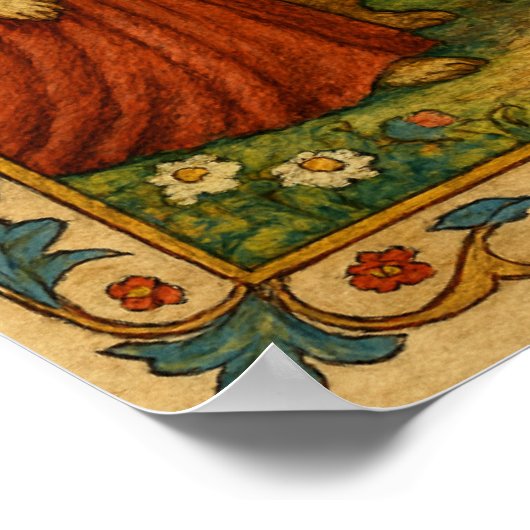 Corgi's Out on a Stroll Poster (Hoek)