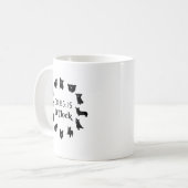 Corgis Owner Gift Grappig Corgi Corgi maar Schatti Koffiemok (Voorkant links)