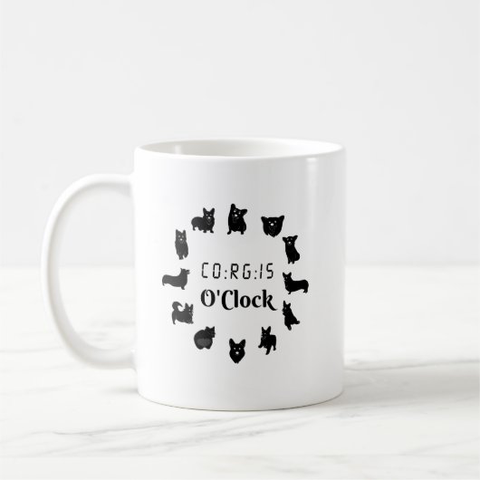 Corgis Owner Gift Grappig Corgi Corgi maar Schatti Koffiemok (Links)