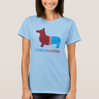 Corgis United Dames Baby Doll T-shirt
