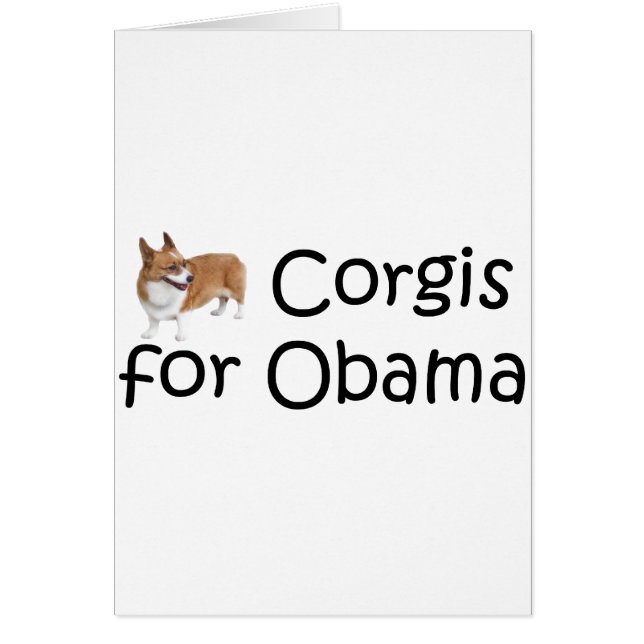 Corgis voor Obama (Voorkant)