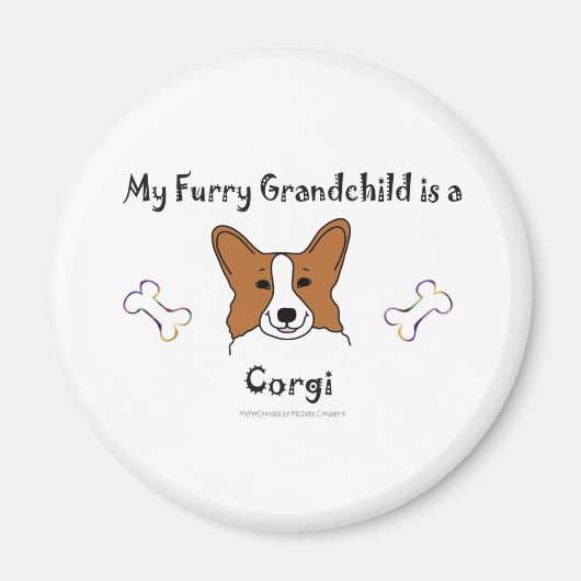 Corgitan Magneet (Voorkant)