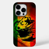 Cori Rasta Reggae Graffiti Vlag Leeuw Case-Mate iPhone Case (Achterkant)