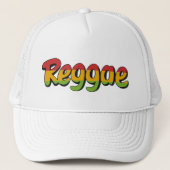 Cori Reith Rasta reggae graffiti Trucker Pet (Voorkant)