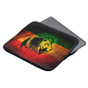Cori Reith Rasta reggae lion Laptop Sleeve
