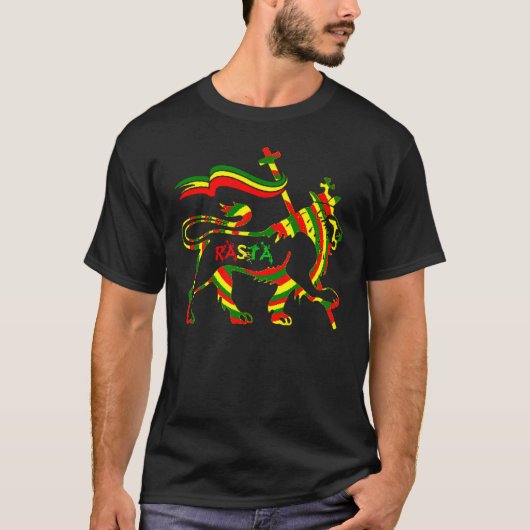Cori Reith Rasta reggae lyon T-shirt (Voorkant)