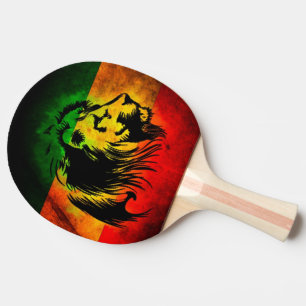 Cori Reith Rasta reggae music rasta vlag leeuw Tafeltennisbatje