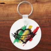 Cori Reith Rasta reggae one love Sleutelhanger (Voorkant)