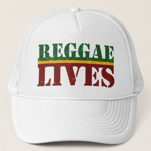 Cori Reith Rasta reggae rasta Trucker Pet (Voorkant)