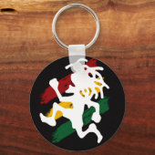 Cori Reith Rasta reggae Sleutelhanger (Voorkant)