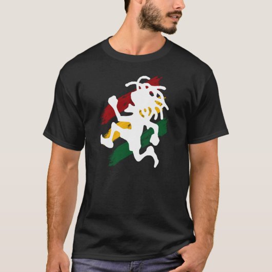 Cori Reith Rasta reggae T-shirt (Voorkant)
