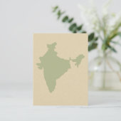 Coriander Blue Spice Moods India Briefkaart (Staand voorkant)