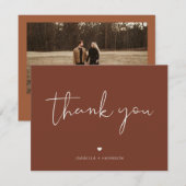 CORIANDER Bohemian Rust Foto bedankt! Kaart (Voorkant / Achterkant)