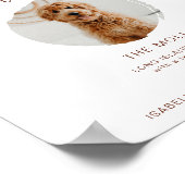 CORIANDER Boho 1 Foto Handtekening Drank  Poster (Hoek)