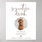CORIANDER Boho 1 Foto Handtekening Drank  Poster (Voorkant)