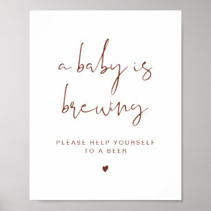 CORIANDER Boho A Baby is brouwerij Poster