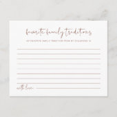 CORIANDER Boho Family Traditions Baby Game Informatiekaartje (Voorkant)