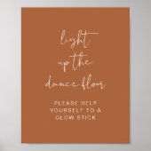 CORIANDER Boho licht de Dance Floor Glow Stick op Poster (Voorkant)