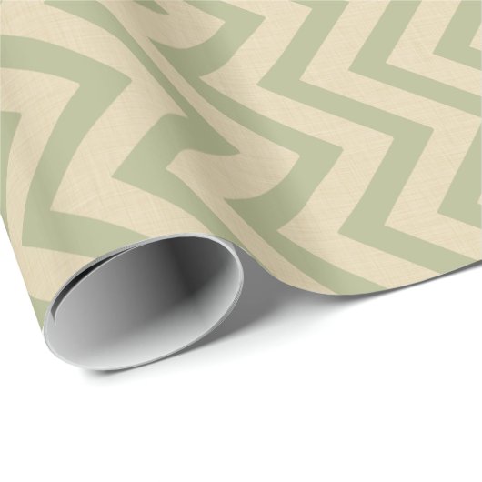 Coriander Spice Moods Chevrons Cadeaupapier (Rol Hoek)