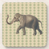 Coriander Spice Moods Stippen met olifant Bier Onderzetter (Voorkant)