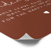 CORIANDER Terracotta Date Night Card Poster (Hoek)