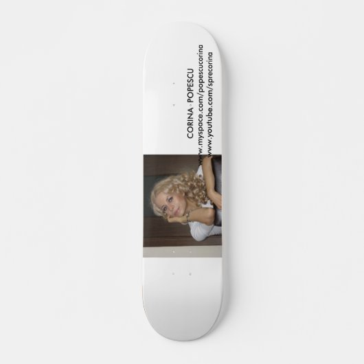 Corina Popescu Scateboard Skateboard (Voorkant)