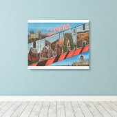 Corinne, UtahLarge Letter ScenesCorinne, UT Canvas Afdruk (Insitu (Houten vloer))