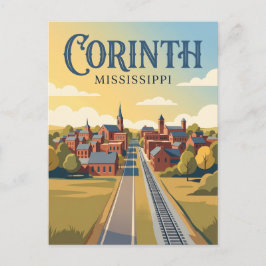 Corinth Mississippi Briefkaart