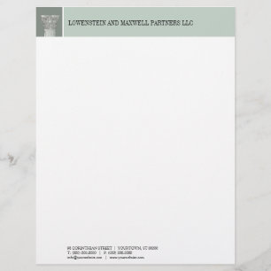 Corinthian Column Attorney Letterhead Briefhoofd