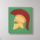 Corinthian Helmet Canvas Afdruk (Voorkant)