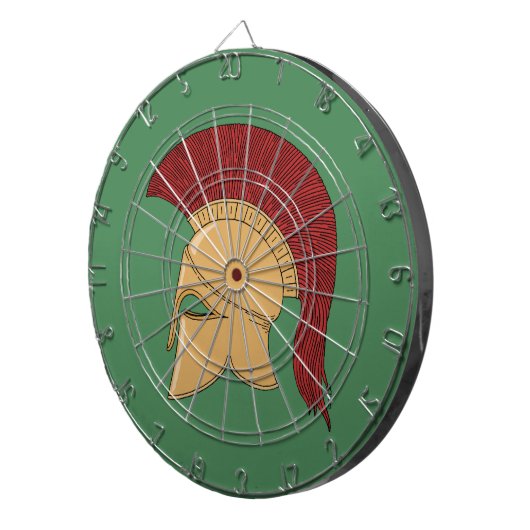 Corinthian Helmet Dartbord (Voorkant Rechts)