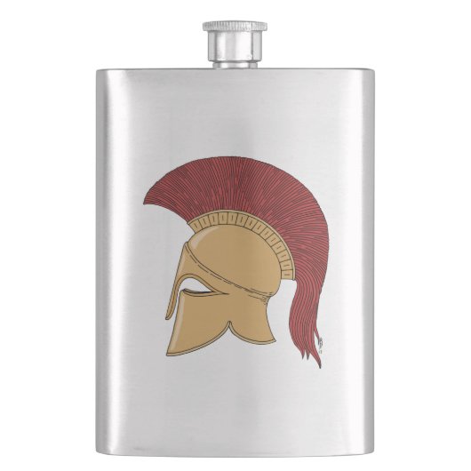 Corinthian Helmet Flacon (Voorkant)