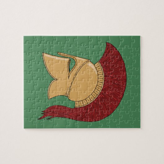 Corinthian Helmet Legpuzzel (Horizontaal)