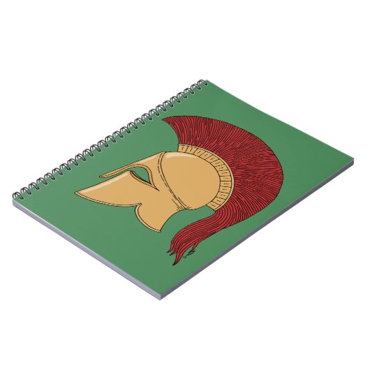 Corinthian Helmet Notitieboek (Linkerzijde)